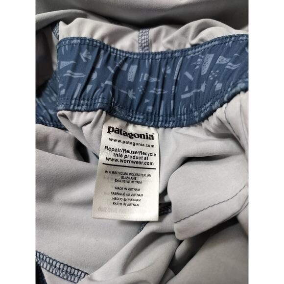 Patagonia Women's Fleetwith Sleeveless Cross Back Blue Dress Size S - Picture 12 of 12